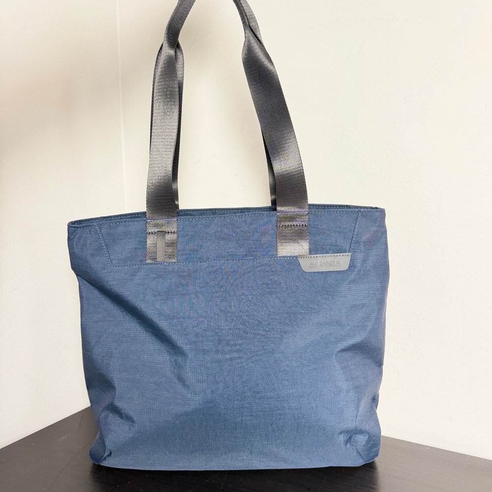 Alpaka Elements Tote Japan Edition Blue Tech Fabric Orange Lining Travel Bag